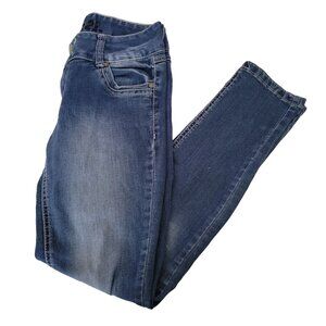Rue21 Mid Rise Skinny Freedom Flex Jeans Womens Size 1 Medium Wash Denim Pants